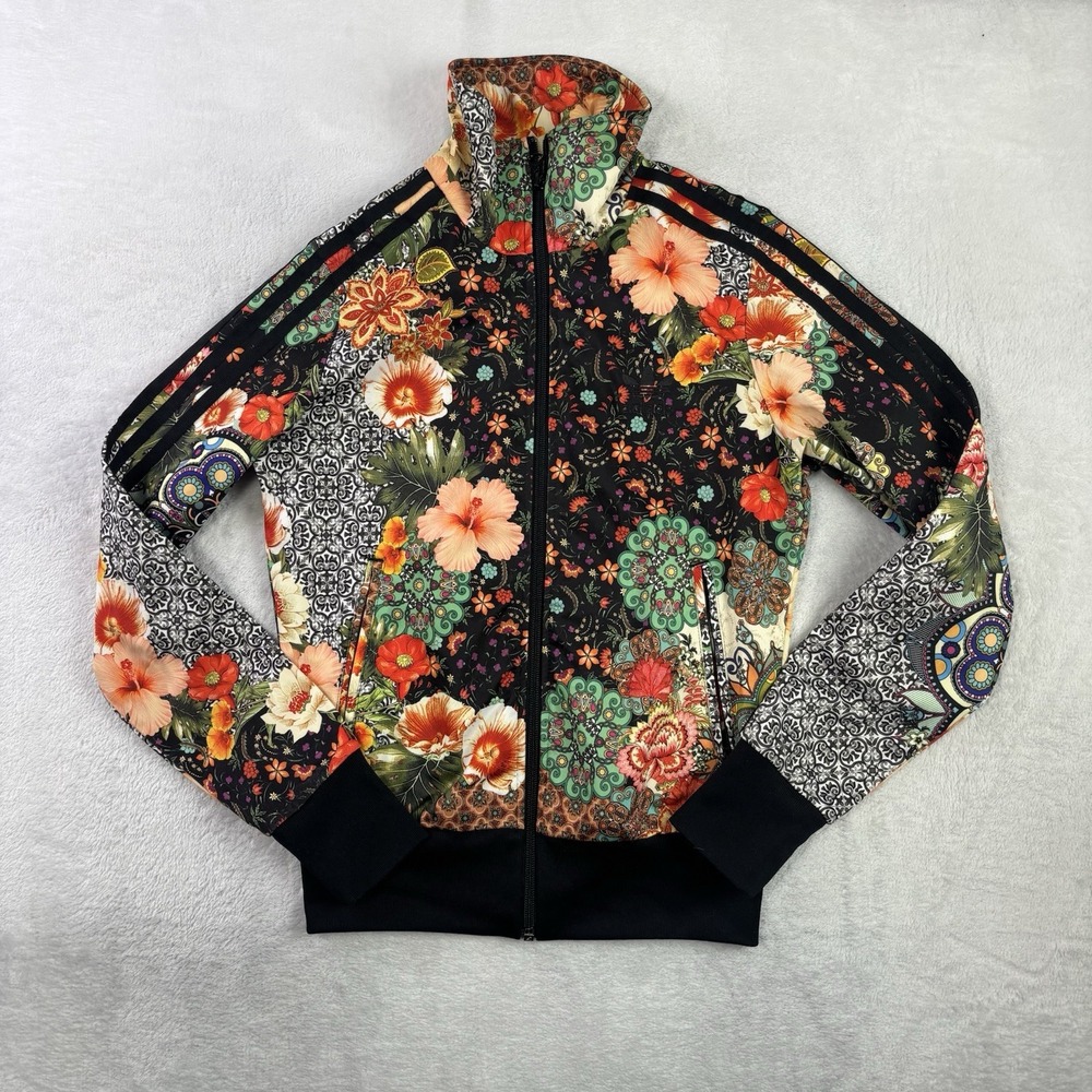 Adidas Farm Rio Jardim Agharta Full Zip Long Sleeve Track Jacket Women's XS